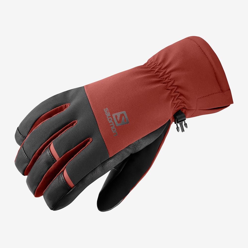 Salomon PROPELLER DRY M Guantes Hombre - Rojas - Colombia (62019-IRLA)